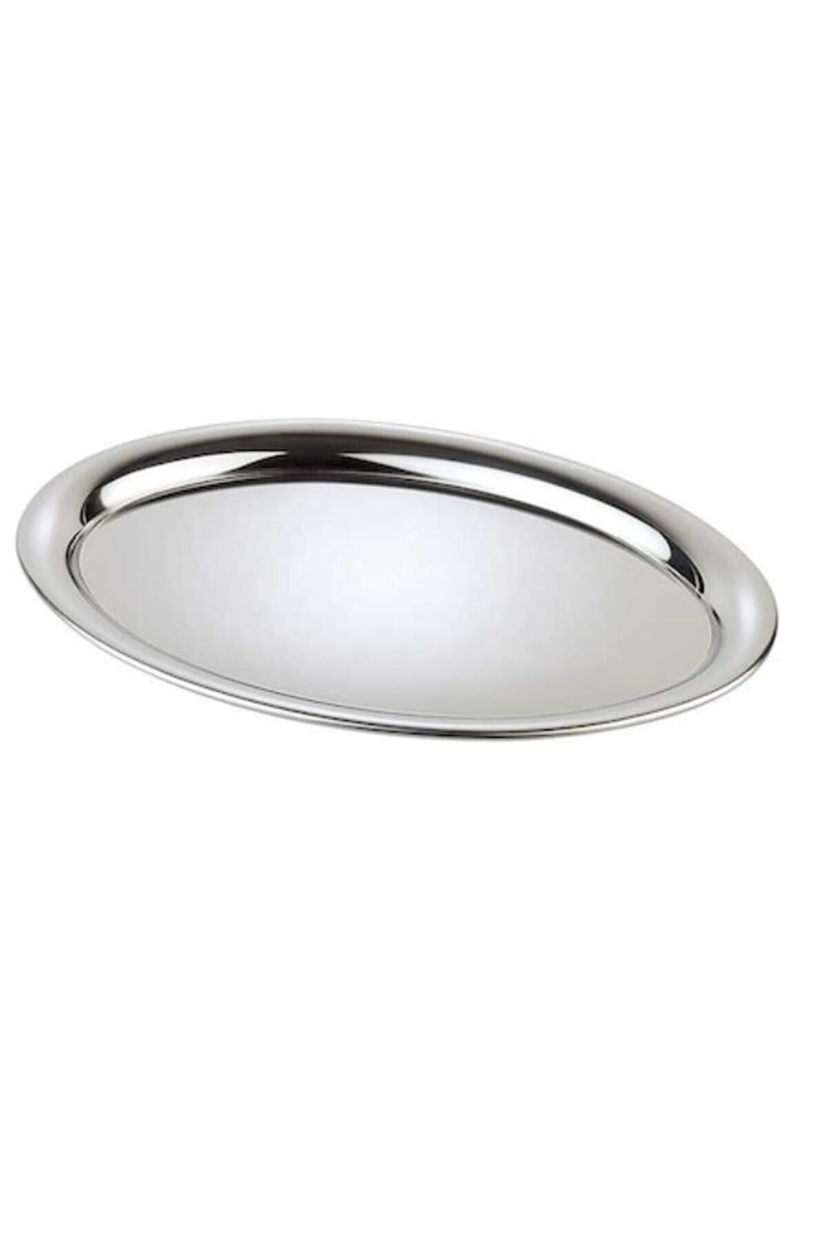 Fotografie produs: Tava servire, Mondex, Basic Kitchen, Otel inoxidabil, 34.5x34.5x3 cm, Argintiu