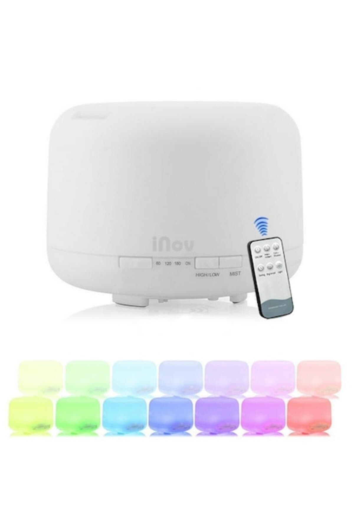 Fotografie produs: Difuzor cu ultrasunete pentru aromaterapie cu telecomandă și umidificator iNOV DZ-09