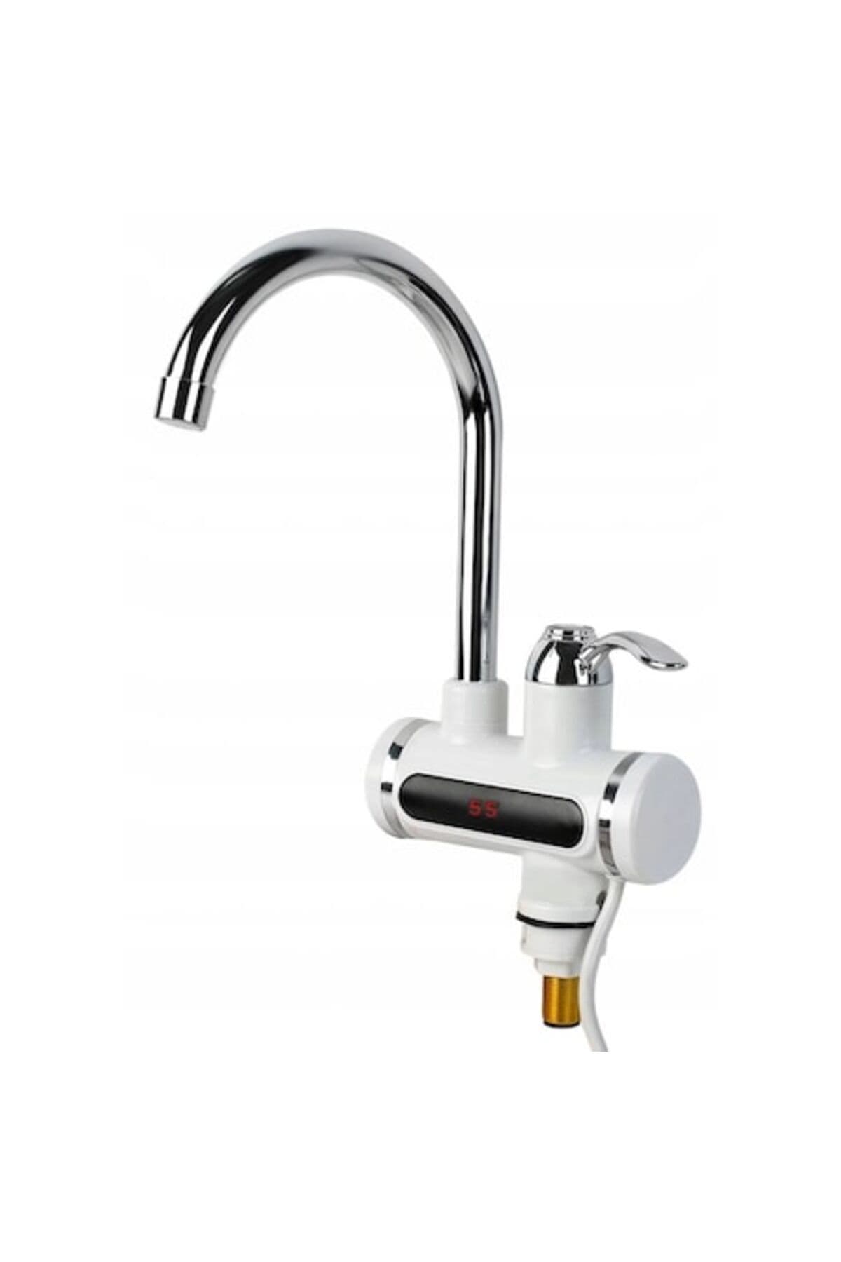 Fotografie produs: Robinet de chiuvetă model 4 - Alb/Crom