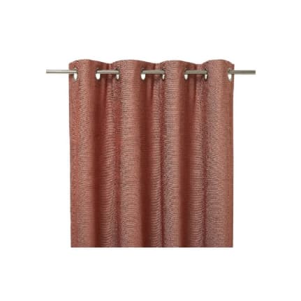 Fotografie produs: Draperie decorativă, o singură bucată, ideală pentru living sau dormitor 140X260 CM portocaliu sidefat