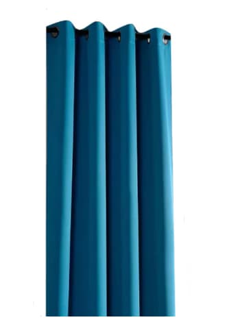 Fotografie produs: Draperie decorativă, o singură bucată, ideală pentru living sau dormitor 140X260 CM turqoise - turqoise