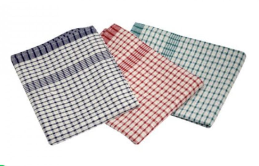 Fotografie produs: Set 4 prosoape de bucatarie model patrat multicolor