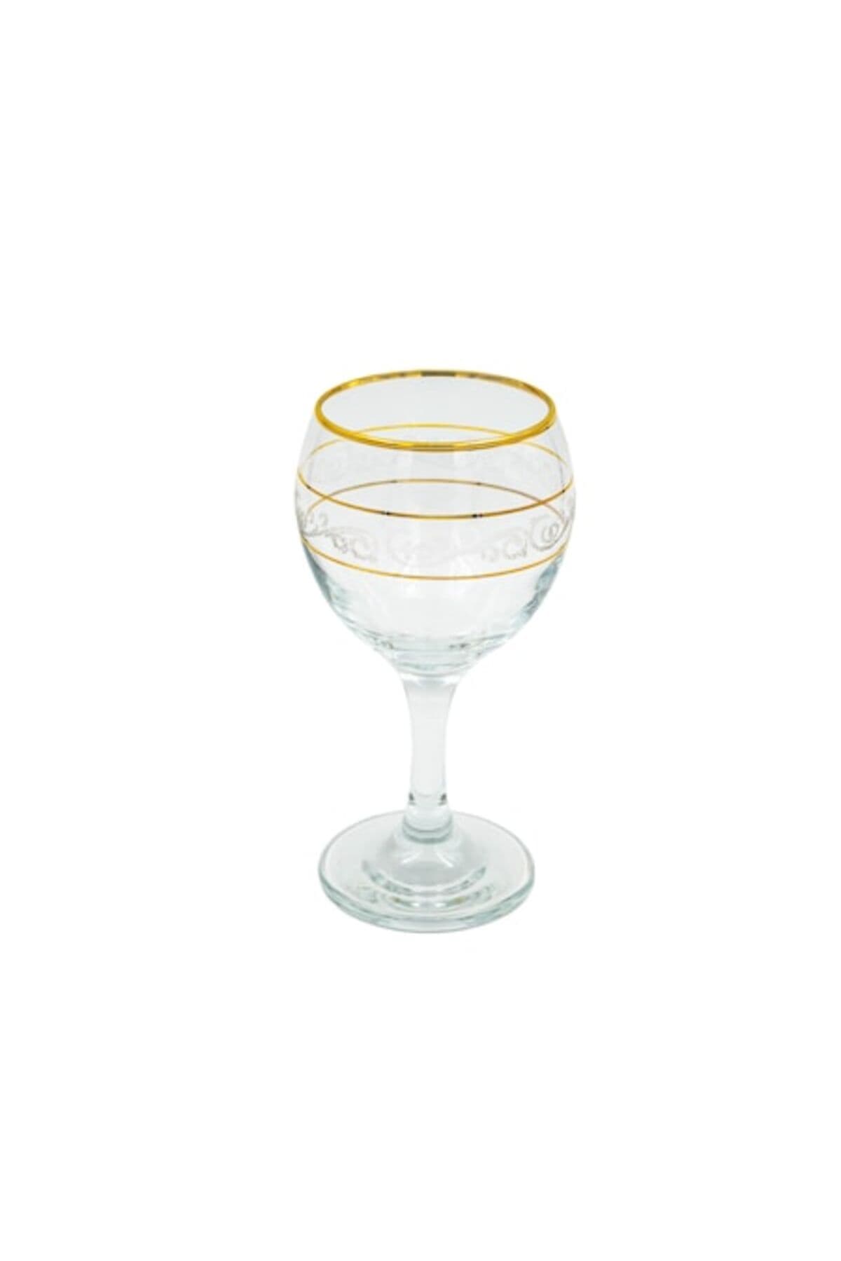 Set de 6 pahare de vin rosu Lav Misket Gold, 210 ml