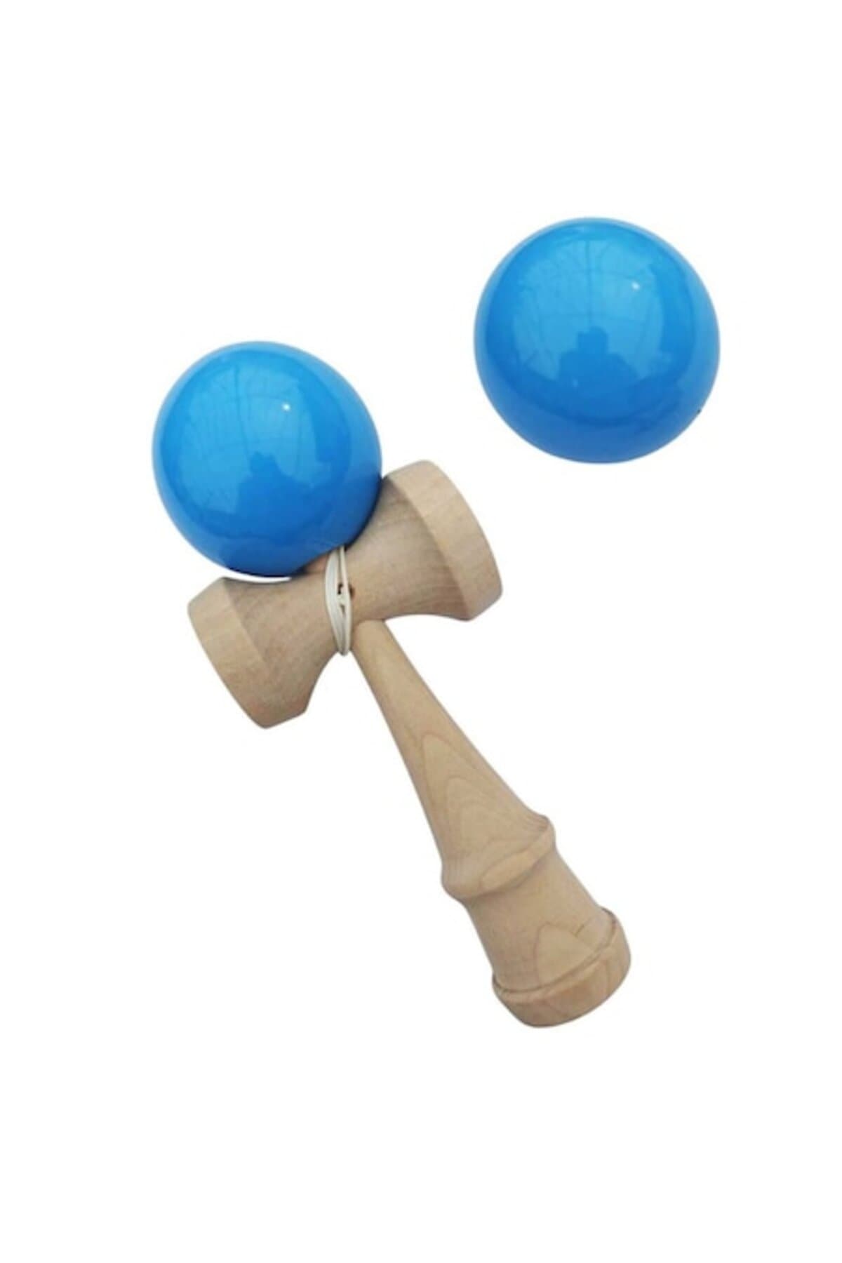 Fotografie produs: Kendama Professional, Minge din Lemn, Albastru Lucios, 49KD